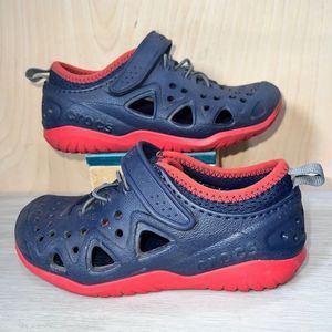 Crocs Swiftwater Play Navy Blue / Red Toddler 12
